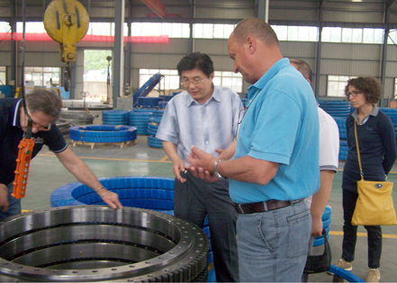 意大利客戶蒞臨我公司參觀