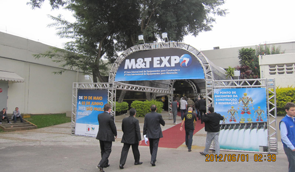 巴西國際工程機械暨礦業(yè)機械展圓滿歸來