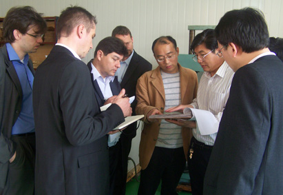 德國舍弗勒集團到我司考察